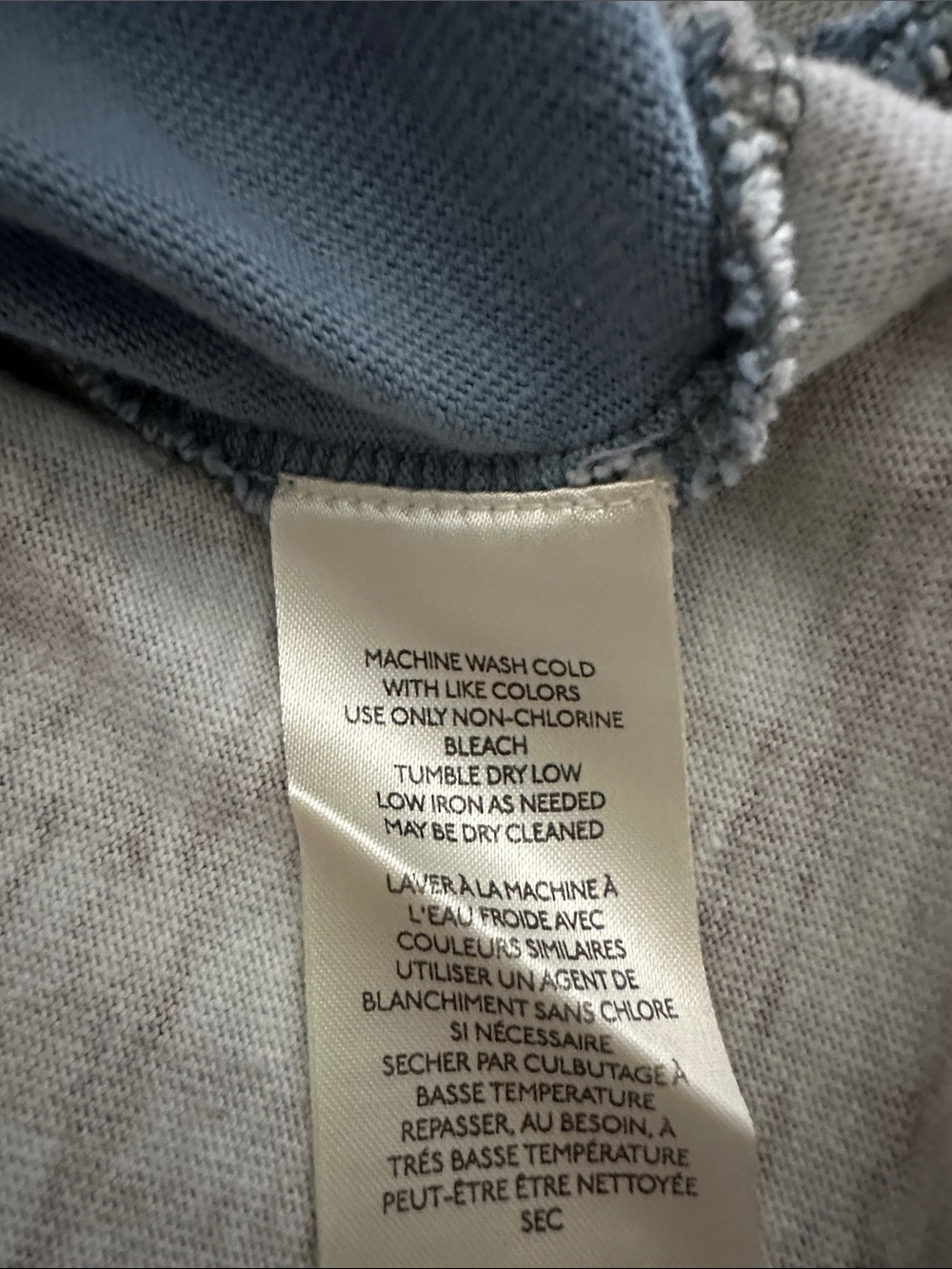 Free People Patchwork Long Sleeve Top in Olive, Blue & Cream - Picture 4 of 4
